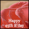 Happy 45th Birthday!