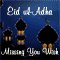 Eid ul-Adha Missing You Ecard...