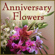 Floral Anniversary Wish.