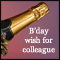 B'day Wish For Your Colleague...