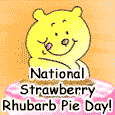 National Strawberry Rhubarb Pie Day