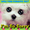 A Cute Sorry Ecard Just For You.