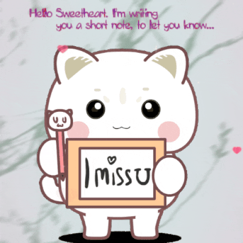 Let You Know I Miss You.