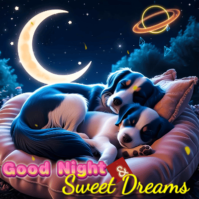 A Cute Good Night And Sweet Dreams.