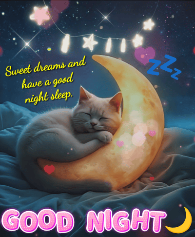 Sweet Dreams And Have A Good Night.