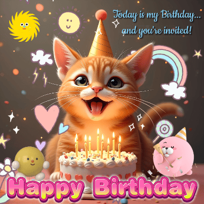 You&rsquo;re Invited To My Birthday!