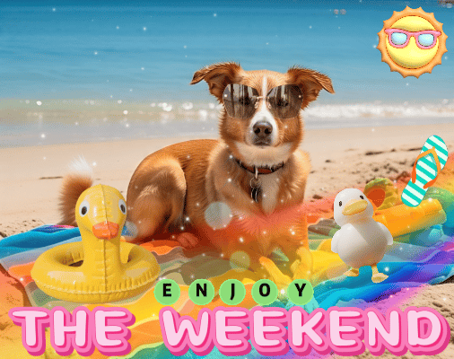 Friends, Relax And Enjoy The Weekend.