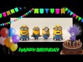 Happy Birthday to you! Minions...