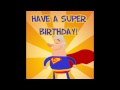 Superdad- Birthday card- GreetingMoods
