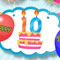 Happy Birthday - 10 Years Old.