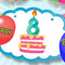 Happy Birthday - 8 Years Old.