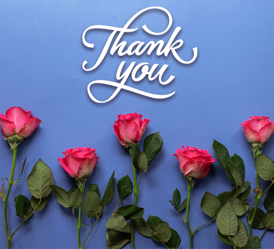 Special Anniversary Thank You Card!