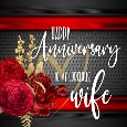 Happy Anniversary To My Gorgeous Wife.