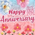 Anniversary Wishes- Love And Joy.