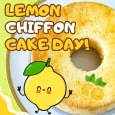 Lemon Chiffon Cake Day Wishes!