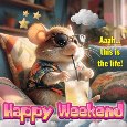 A Happy Weekend Vacation Ecard.