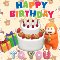 Happy Birthday Greetings To You.